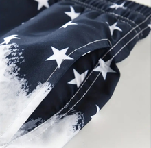 Load image into Gallery viewer, 4th of July swim trunks