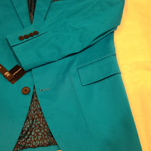 Load image into Gallery viewer, Inc slim turquoise blazer