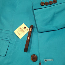 Load image into Gallery viewer, Inc slim turquoise blazer