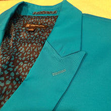 Load image into Gallery viewer, Inc slim turquoise blazer