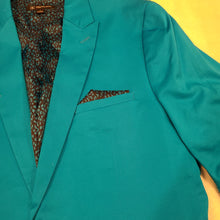Load image into Gallery viewer, Inc slim turquoise blazer