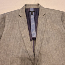 Load image into Gallery viewer, Alfani stretch gray herringbone blazer