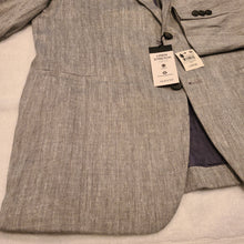 Load image into Gallery viewer, Alfani stretch gray herringbone blazer