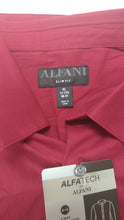 Load image into Gallery viewer, Alfani men&#39;s bold, ruby red long-sleeve dress shirt