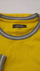 Alfani men's mustard short-sleeve T-shirt