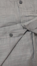 Load image into Gallery viewer, Alfani men&#39;s short-sleeve new grey dress shirt