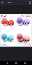 Load image into Gallery viewer, Owl lip balm 4 tubes