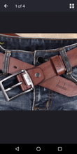Load image into Gallery viewer, High quality men&#39;s leather belts