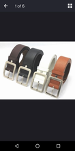 Load image into Gallery viewer, Men&#39;s faux leather belt