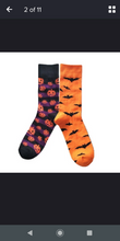 Load image into Gallery viewer, Lot of 2 pairs of Halloween socks