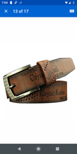 Load image into Gallery viewer, Men&#39;s faux leather belt