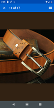 Load image into Gallery viewer, Men&#39;s faux leather belt