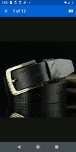 Load image into Gallery viewer, Men&#39;s faux leather belt