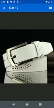 Load image into Gallery viewer, Men&#39;s faux leather belt