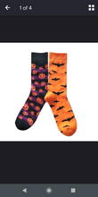Load image into Gallery viewer, Lot of 2 pairs of Halloween socks