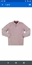 Load image into Gallery viewer, Tasso Elba polo long-sleeve shirt