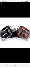 Load image into Gallery viewer, High quality men&#39;s leather belts