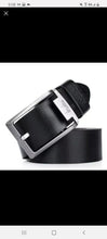 Load image into Gallery viewer, Lot of 2 men&#39;s leather belts