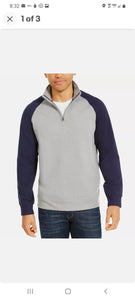 Club Room fleece 1/4 zip