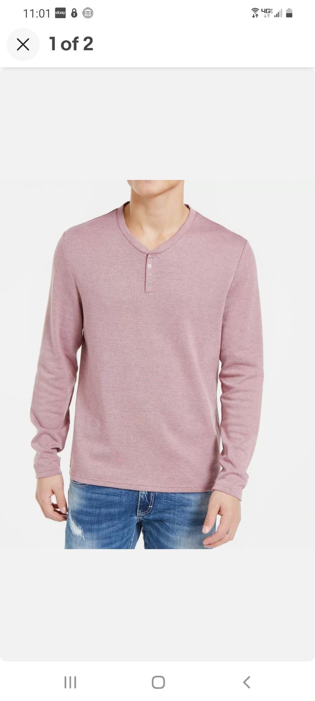 Inc mauve sweater
