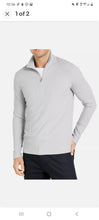 Load image into Gallery viewer, Alfani stretch 1/4 zip sweater