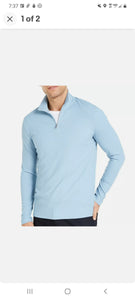 Alfani stretch 1/4 zip sweater